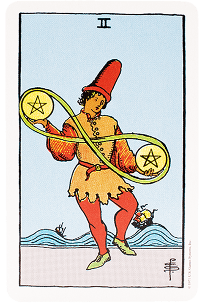 Two Of Pentacles